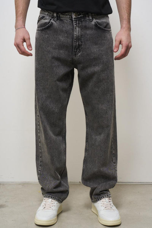 Cleveland men's jeans in black denim